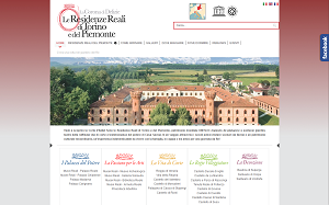 Il sito online di Le Residenze Reali Torino & Piemonte