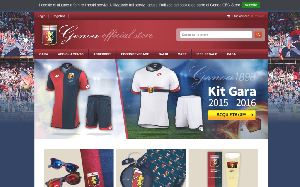 Il sito online di Genoa Calcio and Football club