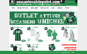 Il sito online di Sassuolo calcio point