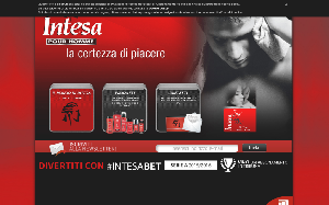 Il sito online di Intesa pour homme