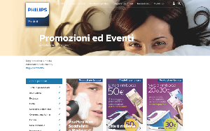 Il sito online di Philips Promozioni