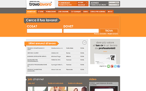 Il sito online di TrovoLavoro