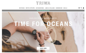 Il sito online di TRIWA