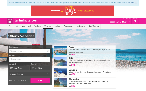 Il sito online di Lastminute vacanze