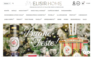Il sito online di Elisir Home