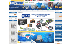 Il sito online di BLU Battery