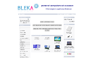 Il sito online di Bleka