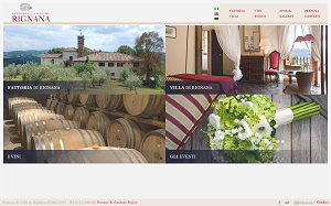 Il sito online di Fattoria & Villa di Rignana