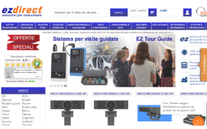 Il sito online di Ezdirect