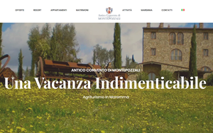 Il sito online di Antico Convento di Montepozzali