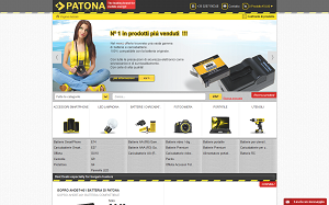 Il sito online di Patona