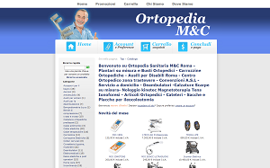 Il sito online di Ortopedia M&C