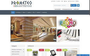 Il sito online di Prometeo Electronics