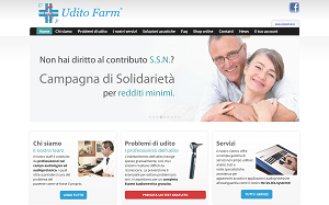 Il sito online di UDITO FARM
