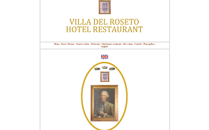 Il sito online di Villa del Roseto