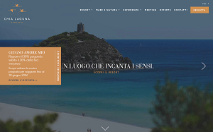 Il sito online di Chia Laguna Resort Sardegna