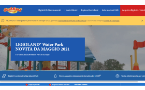 Il sito online di Legoland Waterpark