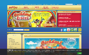 Il sito online di Gardaland Resort