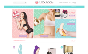 Il sito online di Juicy Room