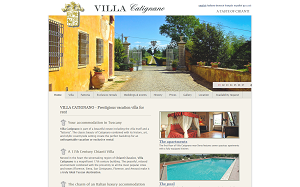 Il sito online di Villa Catignano