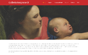 Il sito online di Galleria Borghese
