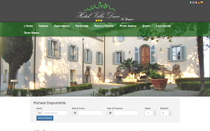 Il sito online di Villa Ducci
