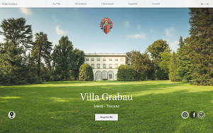 Il sito online di Villa Grabau