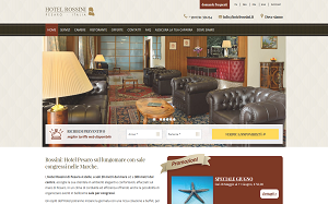 Il sito online di Hotel Rossini Pesaro