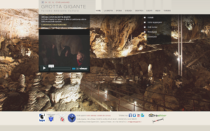 Il sito online di Grotta Gigante
