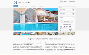 Il sito online di Hotel Flora Capri