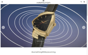 Il sito online di Hamilton Watch