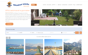 Il sito online di Agenzia Holiday Villas