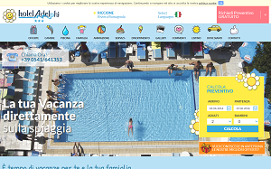 Il sito online di Hotel Adelphi Riccione