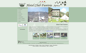 Il sito online di Hotel Club Funivia Aprica