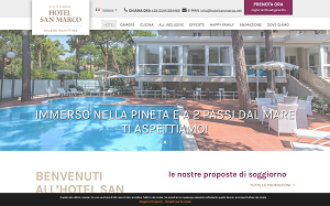 Il sito online di Hotel San Marco Milano Marittima
