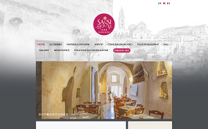 Il sito online di Hotel Sassi Matera
