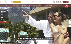 Il sito online di Hotel Terme Merano