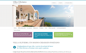 Il sito online di Villa Oliviero Positano