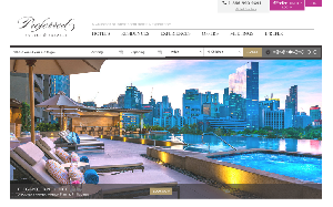 Il sito online di Preferred hotels and Resorts