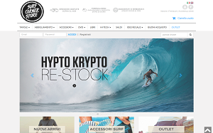 Il sito online di Surfcorner store