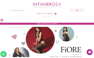 Il sito online di Intimorosa