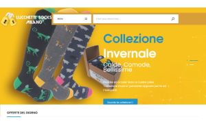 Il sito online di Lucchetti Socks Milano