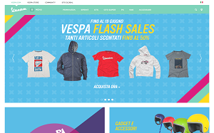 Visita lo shopping online di Vespa