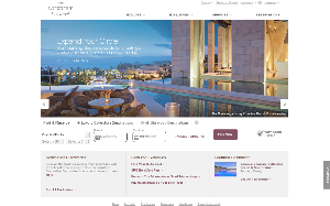 Il sito online di Starwoodhotels Luxury collection Hotels