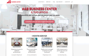 Il sito online di A&B Services