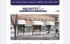Il sito online di Gastronomia Volpetti