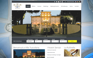 Il sito online di Villa Tuscolana