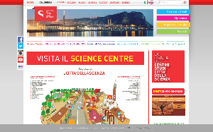 Il sito online di Città della Scienza