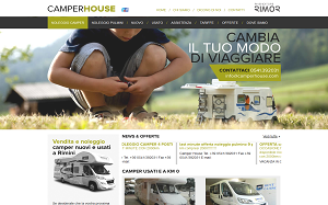 Il sito online di CamperHOUSE