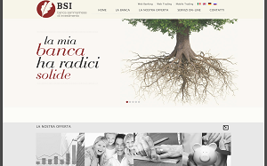 Il sito online di BSI